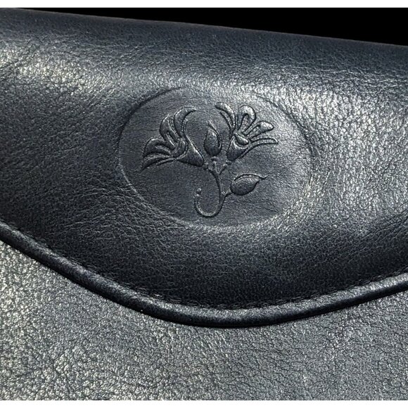 Vintage Buxton Leather Black Wallet With Attached Coin Pouch - Picture 7 of 16